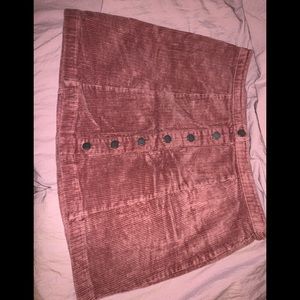 Rose Gold, Corduroy Skirt